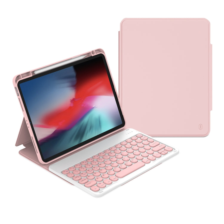 For iPad 10th Gen 10.9 2022 WiWU Skin Feel Magnetic Detachable Keyboard Tablet Case
