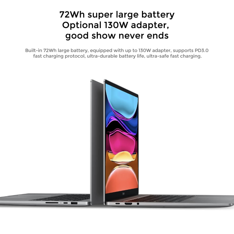 Xiaomi RedmiBook Pro 15 Laptop 2022 15.6 inch, 16GB+512GB, Windows 11 Home Chinese Version, AMD Ryzen 7 6800H Octa Core RTX2050 Discrete Graphics(Starlight Grey)