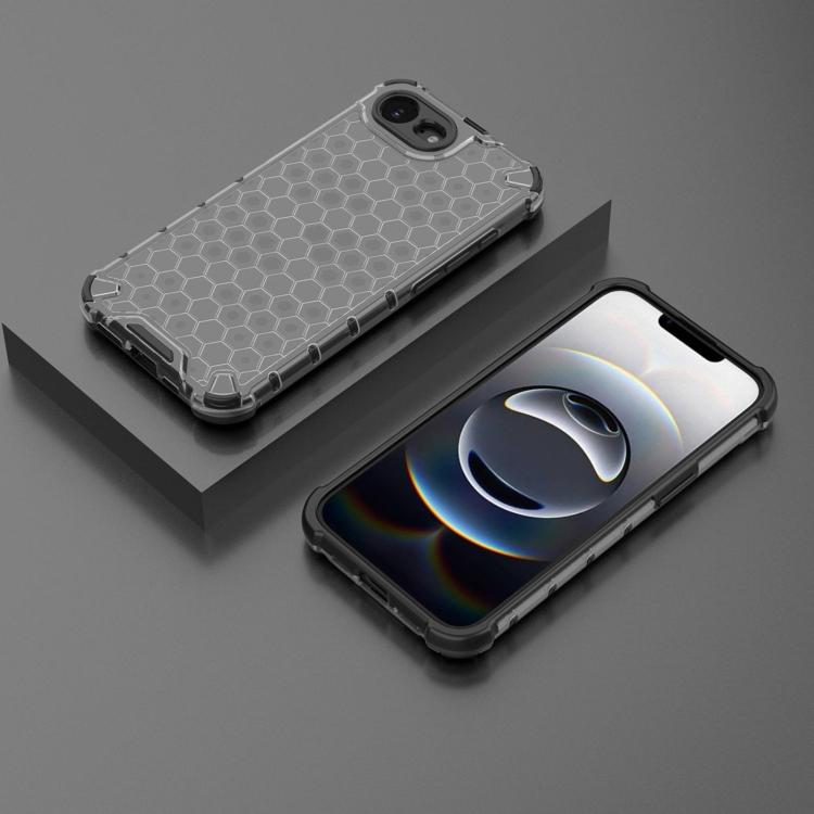 For iPhone 17e / 16e Honeycomb Shockproof Phone Case