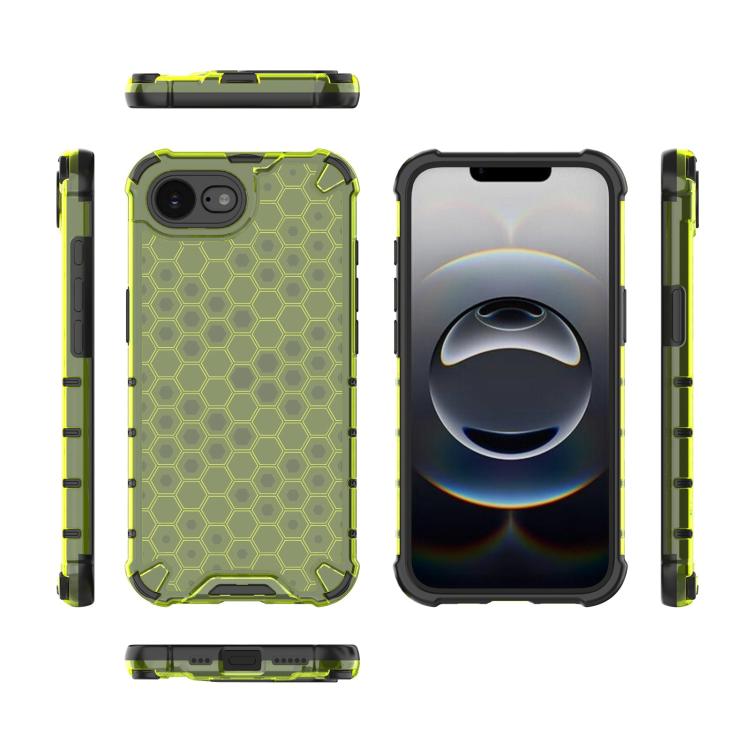 For iPhone 17e / 16e Honeycomb Shockproof Phone Case