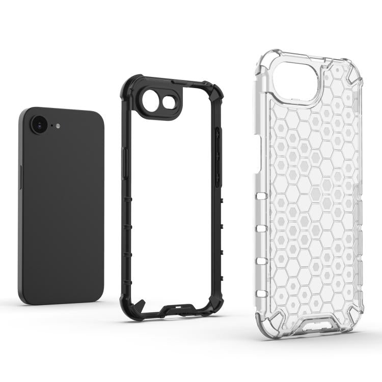 For iPhone 17e / 16e Honeycomb Shockproof Phone Case