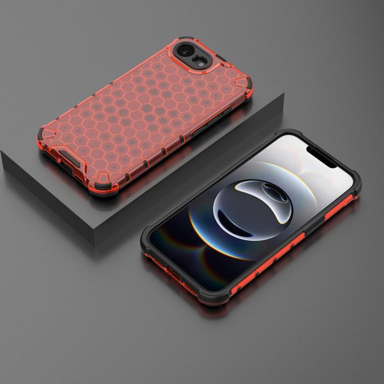 For iPhone 17e / 16e Honeycomb Shockproof Phone Case
