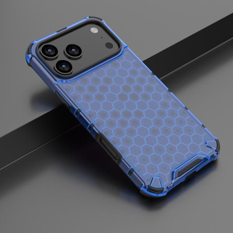 For iPhone 17 Pro Max Honeycomb Shockproof Phone Case