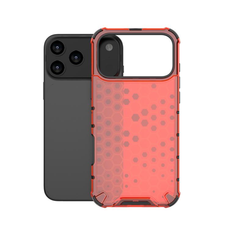 For iPhone 17 Pro Max Honeycomb Shockproof Phone Case