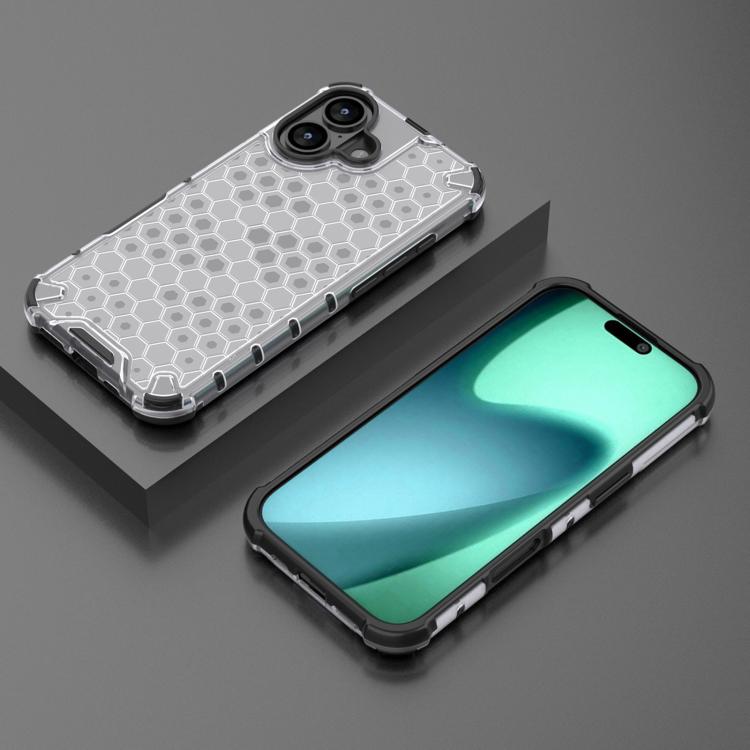 For iPhone 17 Honeycomb Shockproof Phone Case