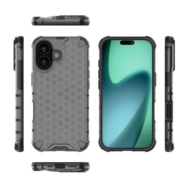 For iPhone 17 Honeycomb Shockproof Phone Case
