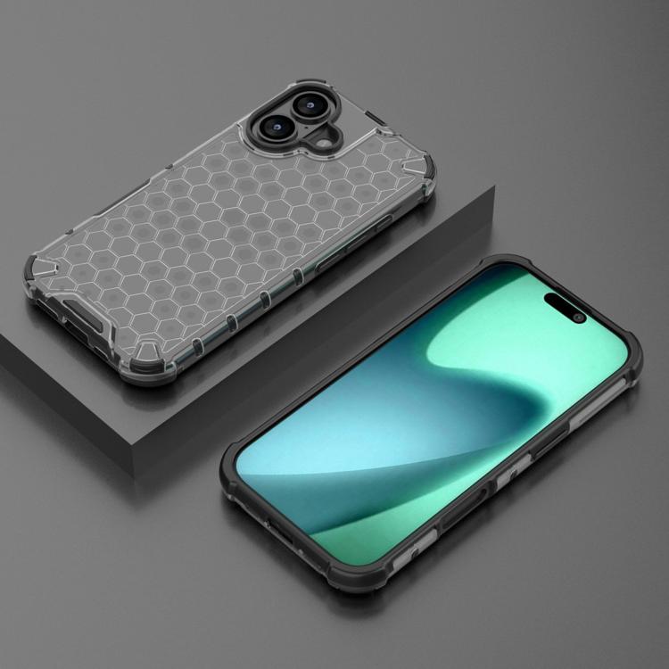 For iPhone 17 Honeycomb Shockproof Phone Case
