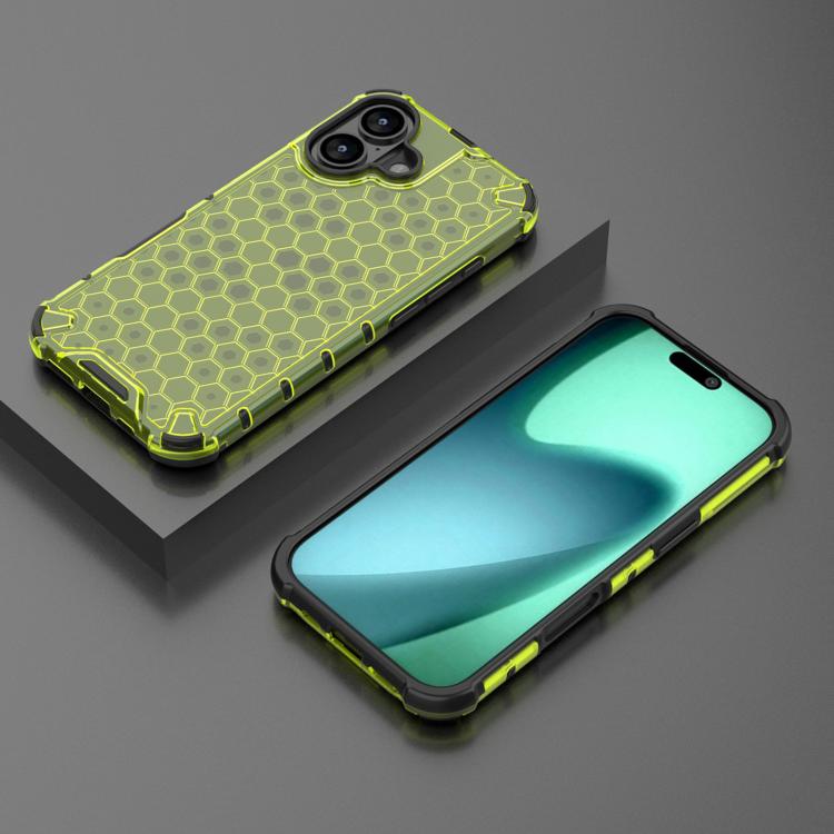 For iPhone 17 Honeycomb Shockproof Phone Case