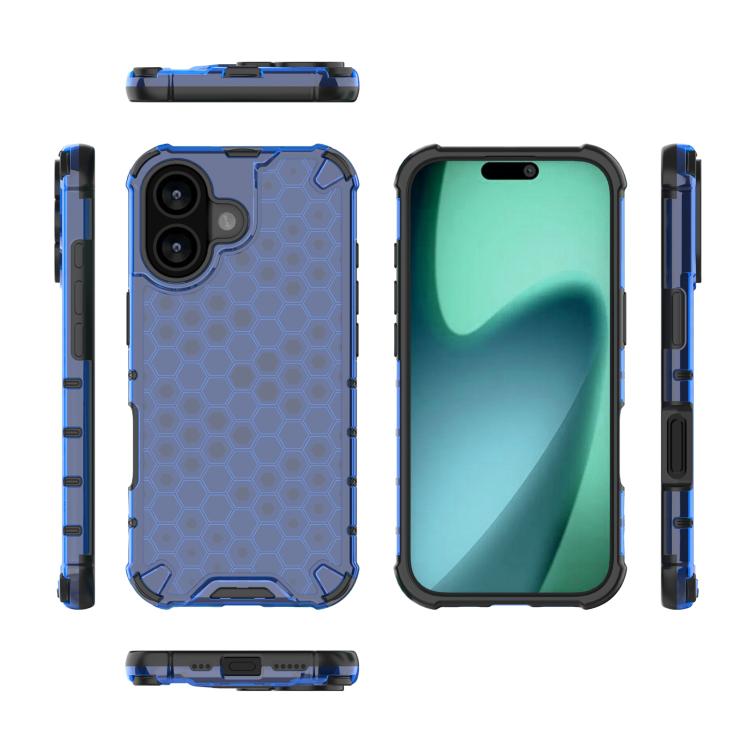 For iPhone 17 Honeycomb Shockproof Phone Case