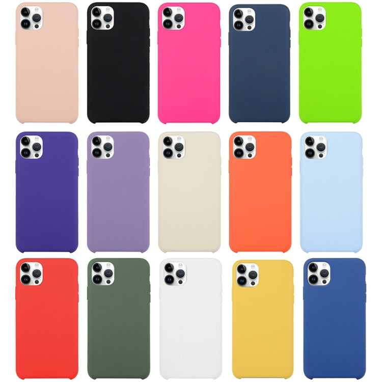 Solid Silicone Phone Case For iPhone 16 Pro