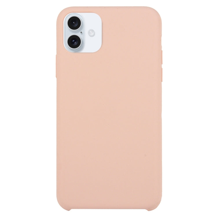 Solid Silicone Phone Case For iPhone 16