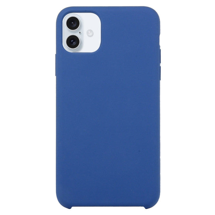Solid Silicone Phone Case For iPhone 16