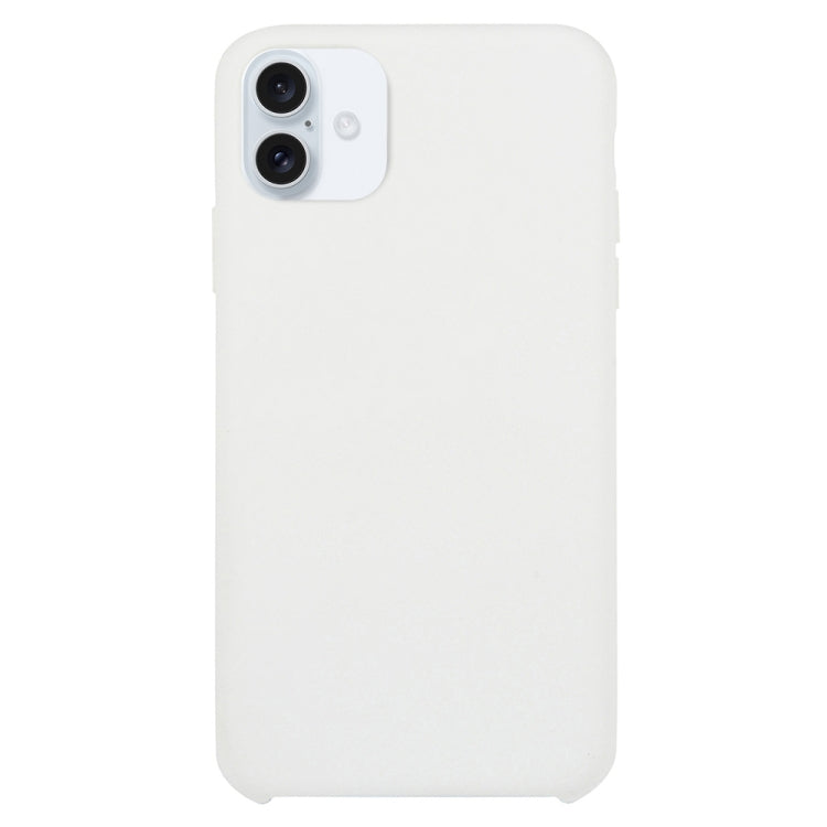 Solid Silicone Phone Case For iPhone 16