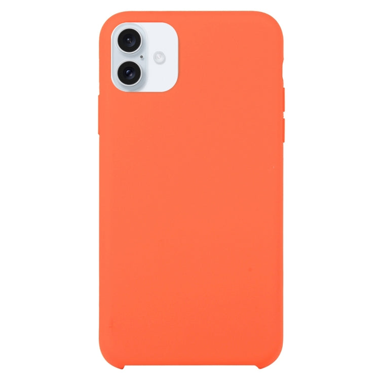Solid Silicone Phone Case For iPhone 16