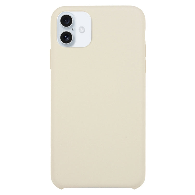 Solid Silicone Phone Case For iPhone 16