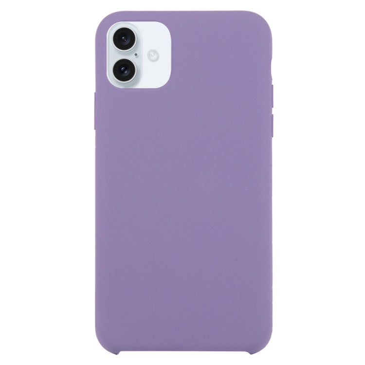 Solid Silicone Phone Case For iPhone 16