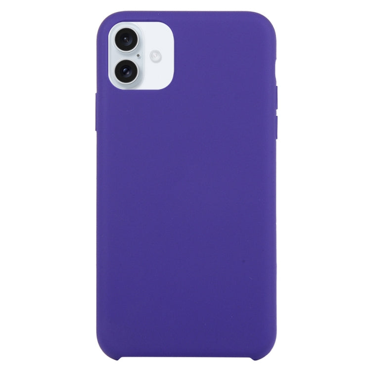 Solid Silicone Phone Case For iPhone 16