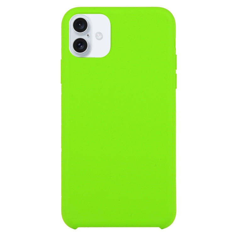 Solid Silicone Phone Case For iPhone 16