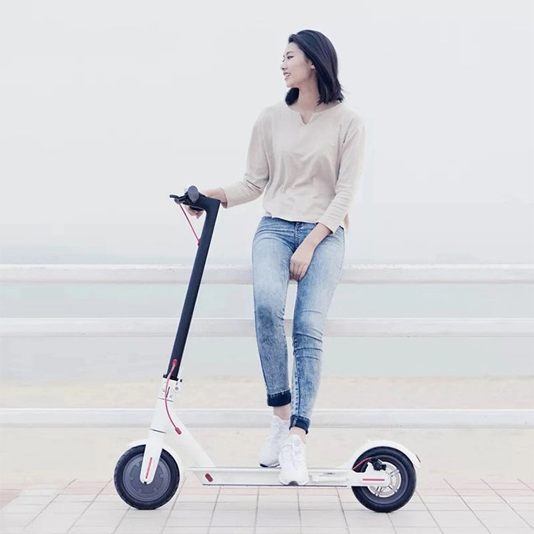 6.6A 8.5 inch Two-wheel Electric Scooter Foldable Electric Car Adult Mini Scooter with Front Light