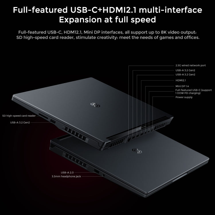 Xiaomi Redmi G 16 inch Gaming Laptop, 16GB+512GB, Windows 11 Home Chinese Version, Intel 12th Gen Core i5-12450H Octa Core RTX3050 Discrete Graphics(Dark Grey)