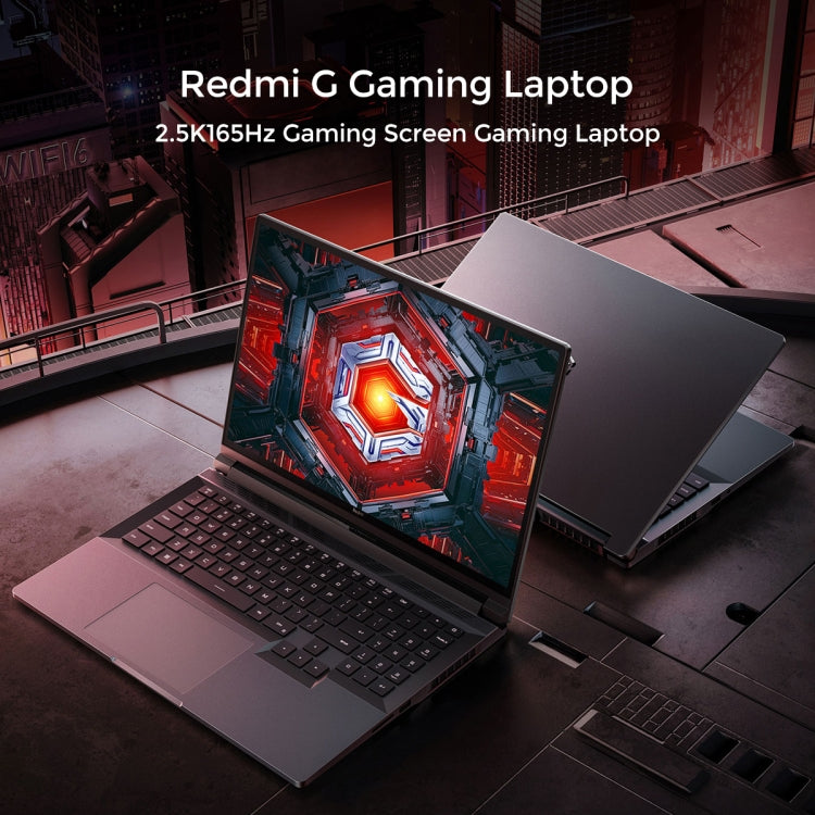 Xiaomi Redmi G 16 inch Gaming Laptop, 16GB+512GB, Windows 11 Home Chinese Version, Intel 12th Gen Core i7-12650H Deca Core RTX3050 Discrete Graphics(Dark Grey)