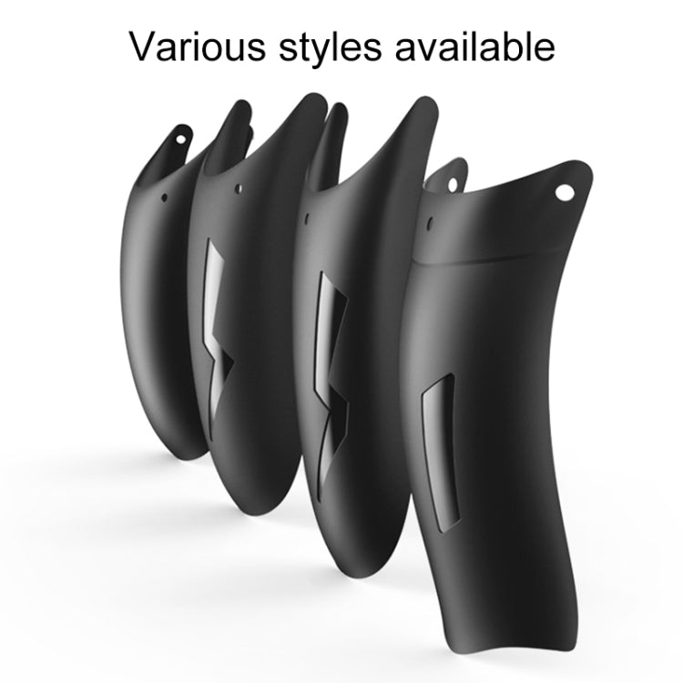 Motorcycle PP Modified Front Wheel Fender Dustproof Splash Flaps Mudguards Fender Guard, Style:01