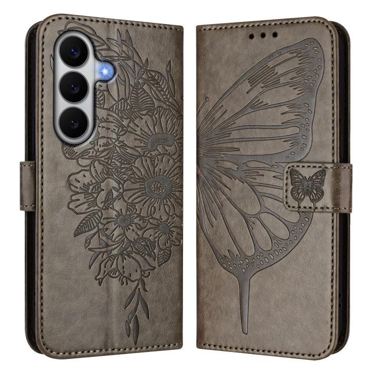 For Samsung Galaxy A27 5G Embossed Butterfly Leather Phone Case