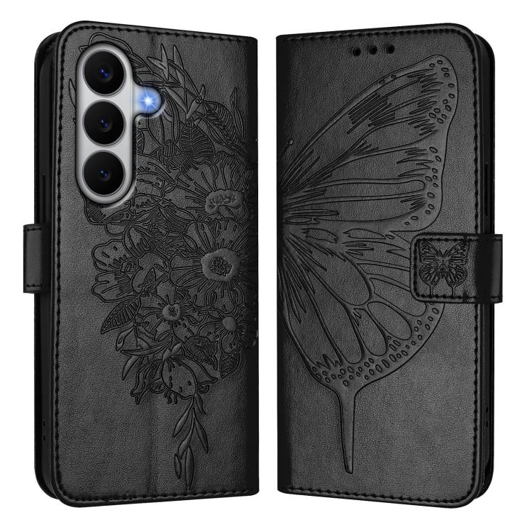 For Samsung Galaxy A27 5G Embossed Butterfly Leather Phone Case