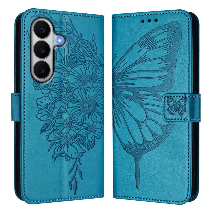 For Samsung Galaxy A27 5G Embossed Butterfly Leather Phone Case