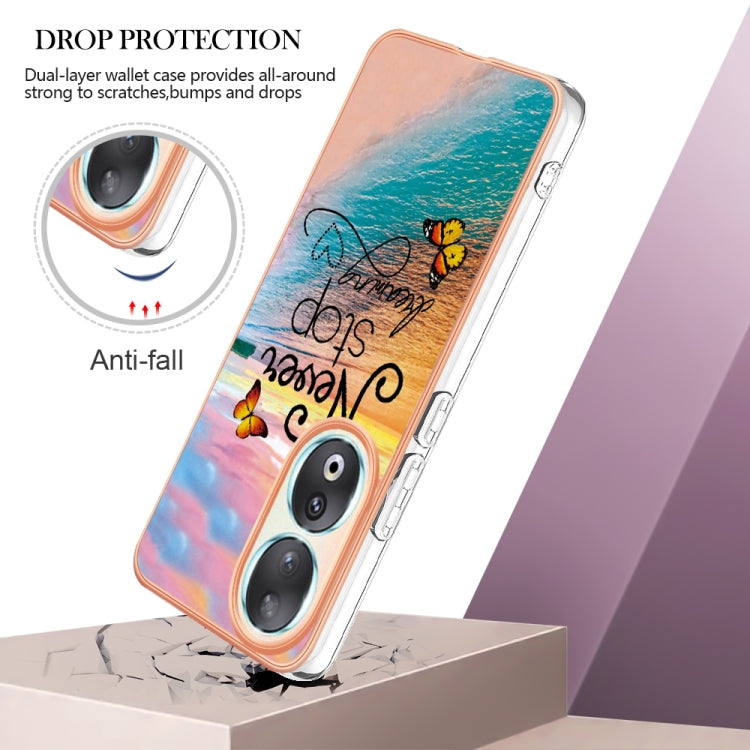 For Honor 90 5G Electroplating IMD TPU Phone Case