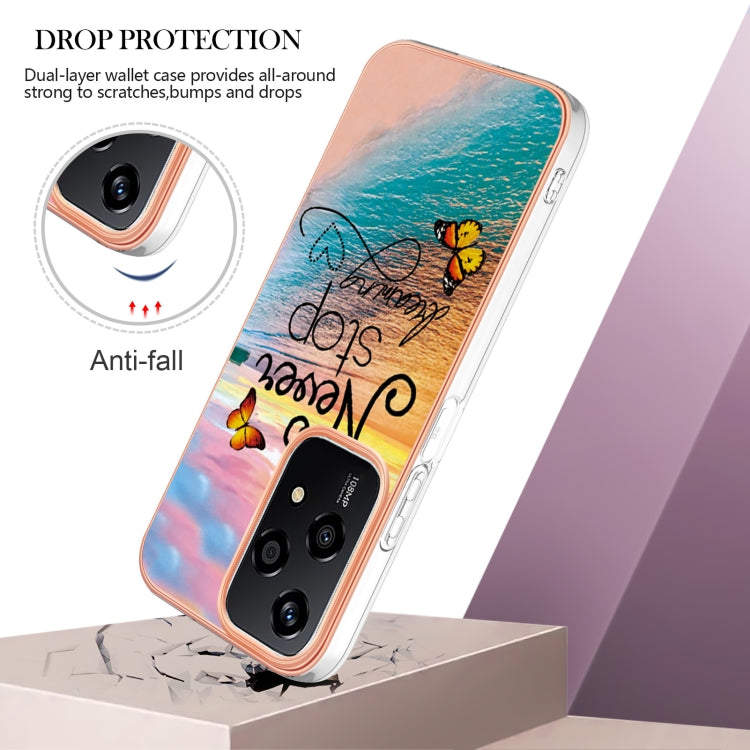 For Honor 200 Lite Global Electroplating IMD TPU Phone Case