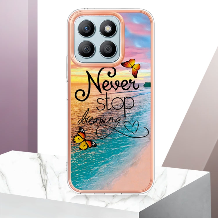 For Honor X8b Electroplating IMD TPU Phone Case