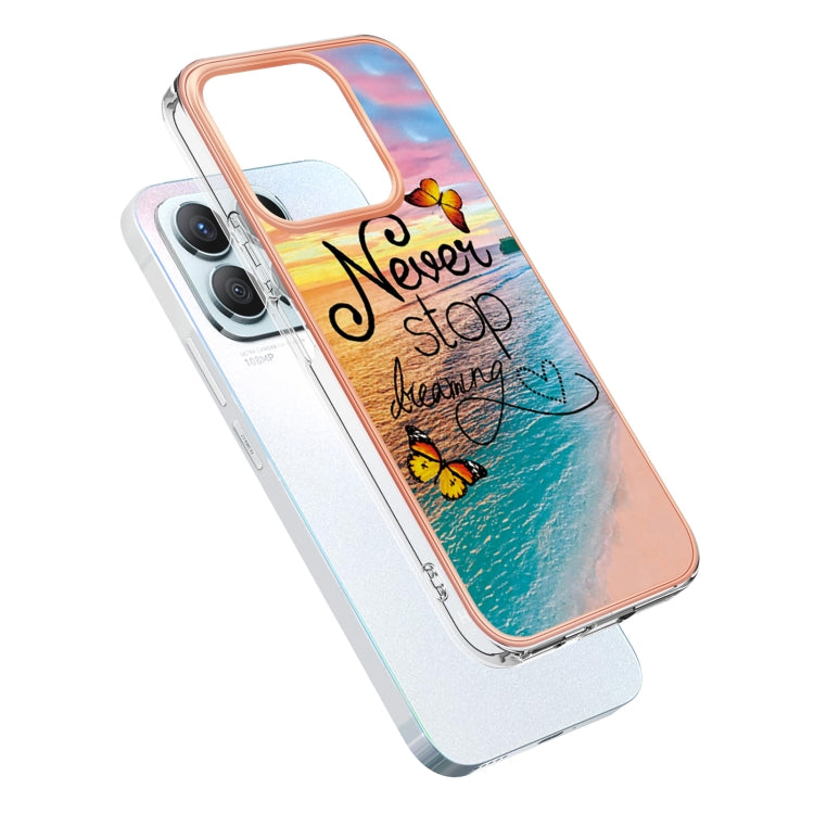 For Honor X8b Electroplating IMD TPU Phone Case