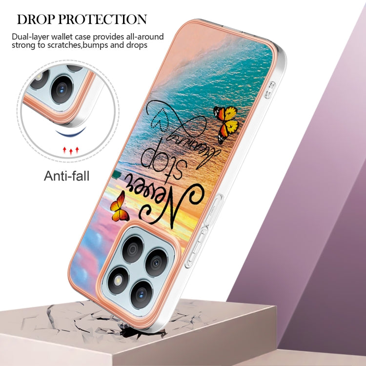 For Honor X8b Electroplating IMD TPU Phone Case