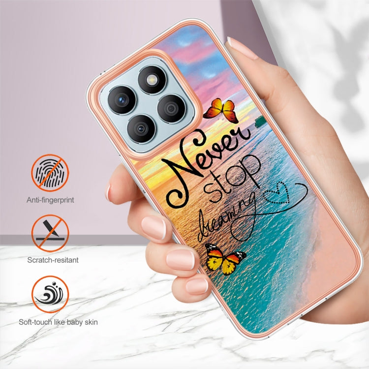 For Honor X8b Electroplating IMD TPU Phone Case