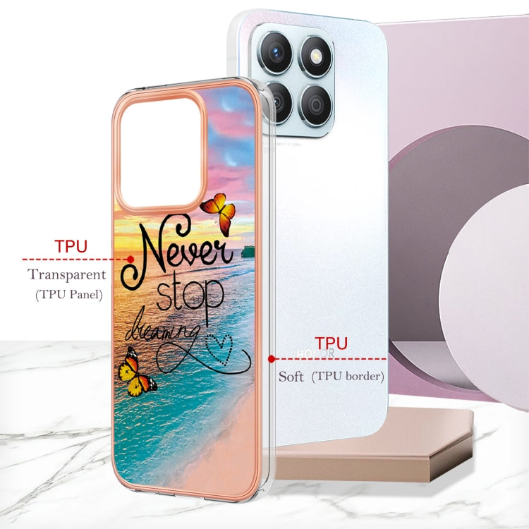 For Honor X8b Electroplating IMD TPU Phone Case