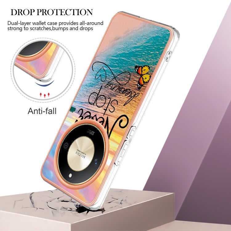 For Honor X9b Electroplating IMD TPU Phone Case