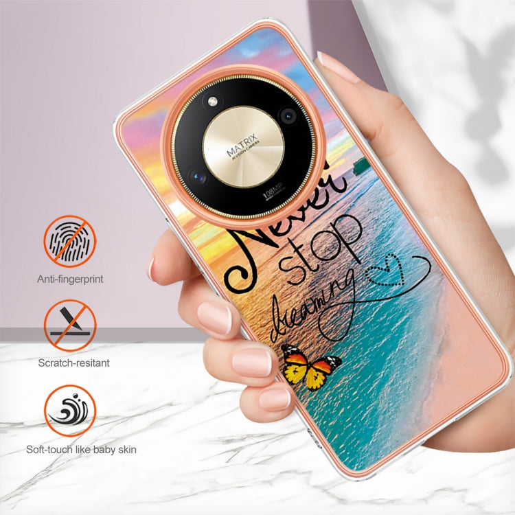 For Honor X9b Electroplating IMD TPU Phone Case