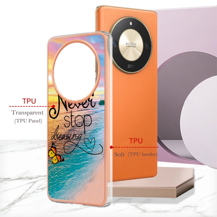 For Honor X9b Electroplating IMD TPU Phone Case