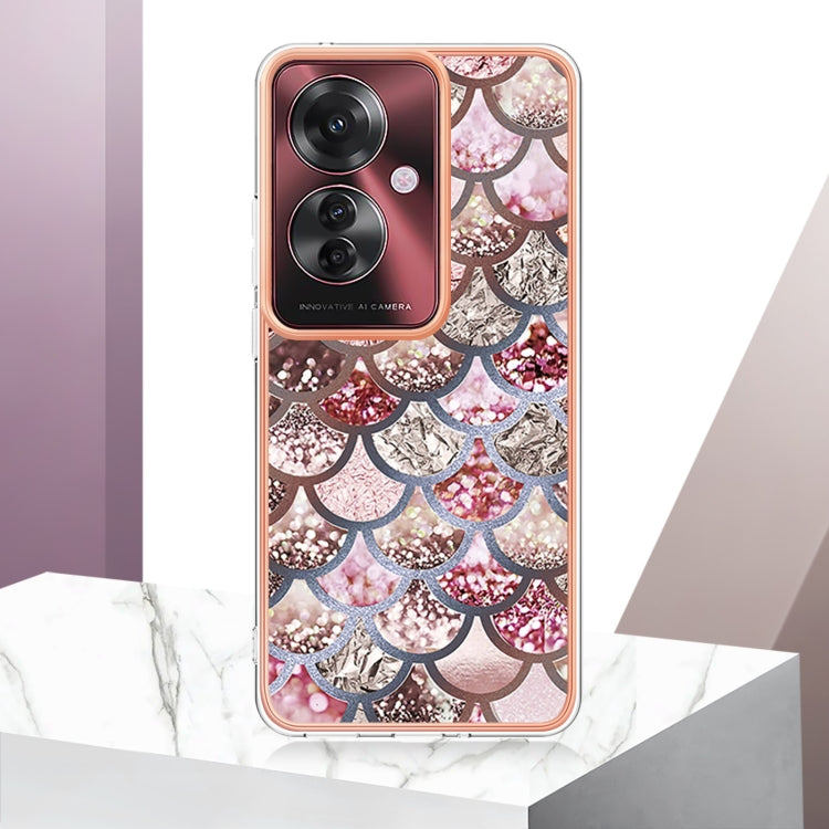 For OPPO Reno11 F 5G Global Electroplating IMD TPU Phone Case