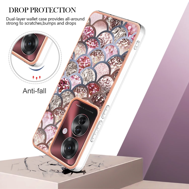 For OPPO Reno11 F 5G Global Electroplating IMD TPU Phone Case