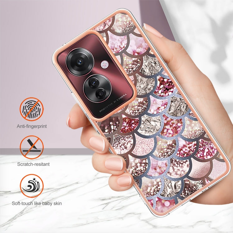 For OPPO Reno11 F 5G Global Electroplating IMD TPU Phone Case