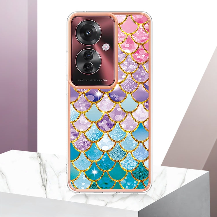 For OPPO Reno11 F 5G Global Electroplating IMD TPU Phone Case