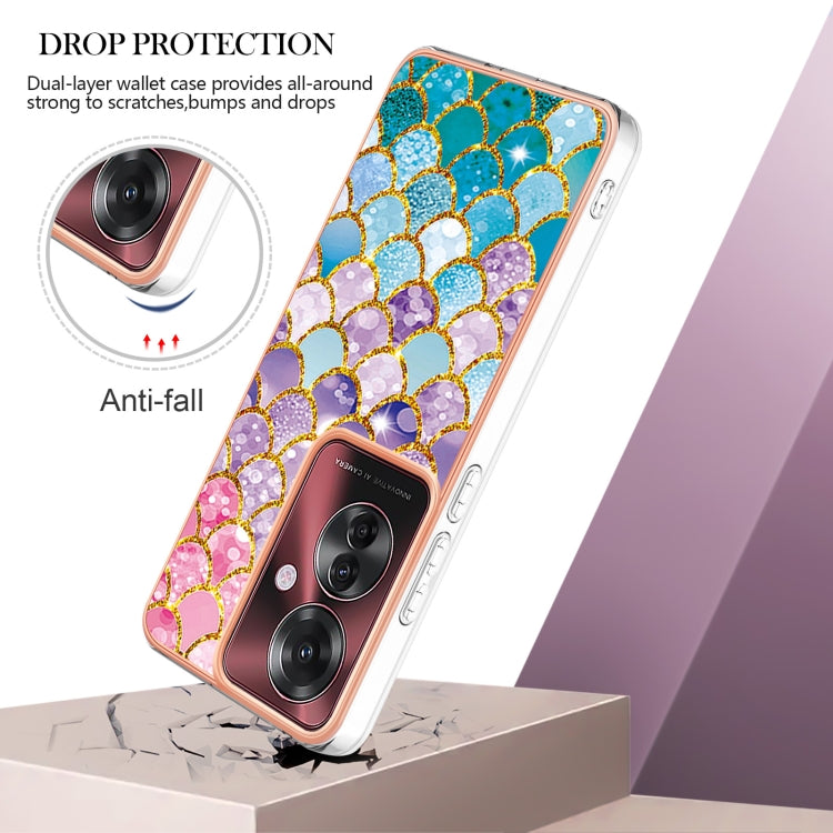 For OPPO Reno11 F 5G Global Electroplating IMD TPU Phone Case
