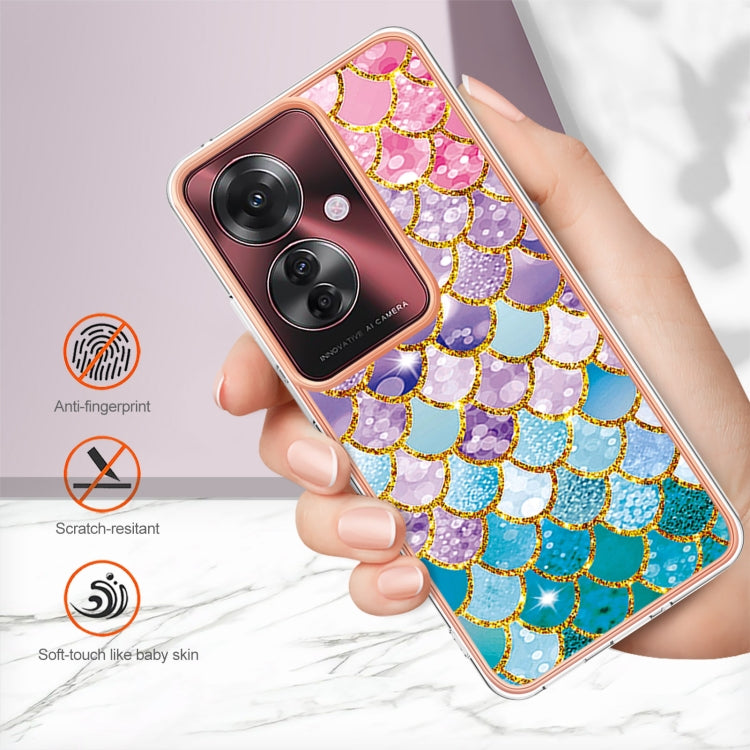 For OPPO Reno11 F 5G Global Electroplating IMD TPU Phone Case