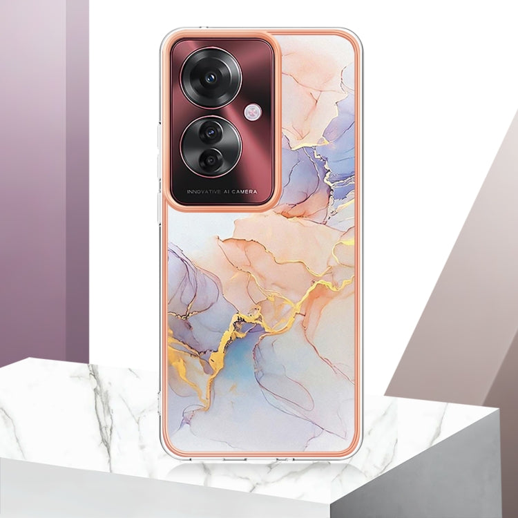 For OPPO Reno11 F 5G Global Electroplating IMD TPU Phone Case