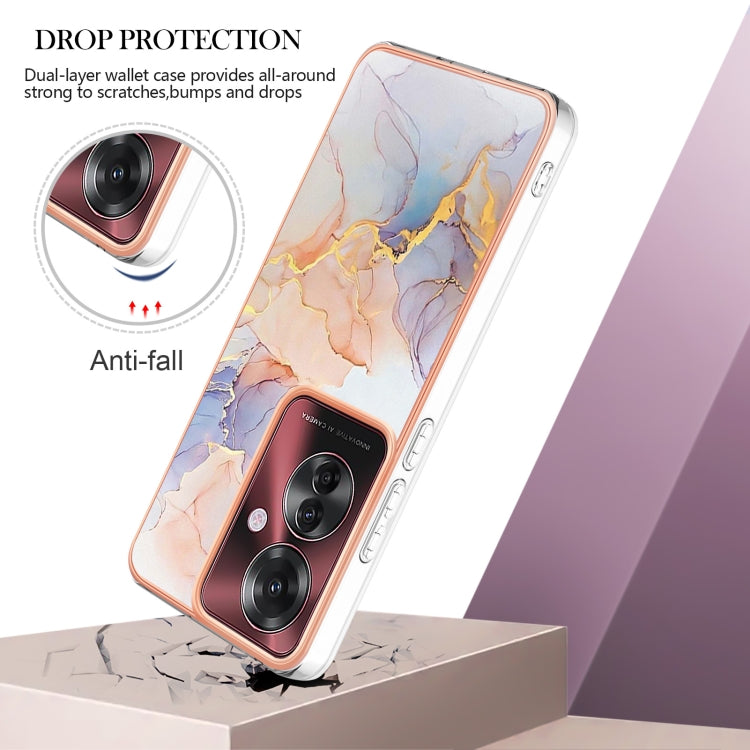 For OPPO Reno11 F 5G Global Electroplating IMD TPU Phone Case