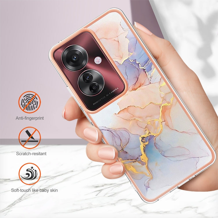 For OPPO Reno11 F 5G Global Electroplating IMD TPU Phone Case