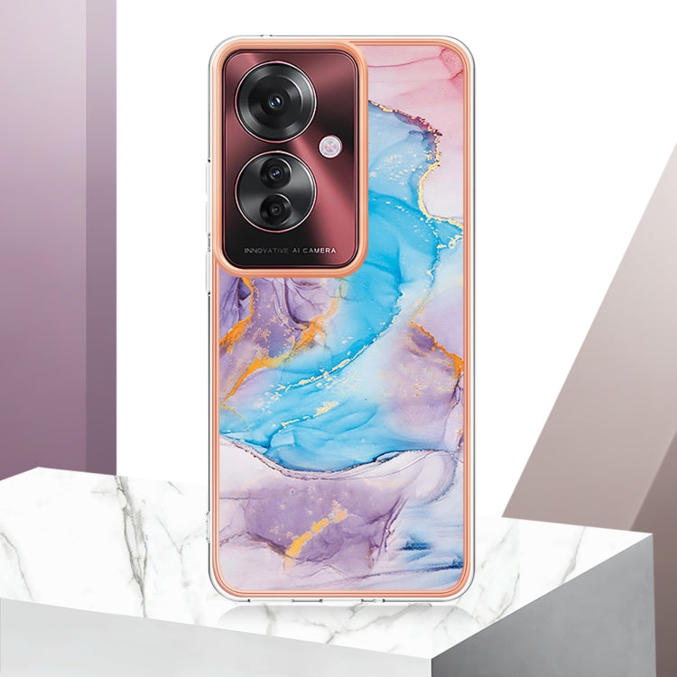 For OPPO Reno11 F 5G Global Electroplating IMD TPU Phone Case