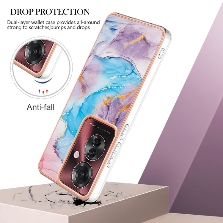For OPPO Reno11 F 5G Global Electroplating IMD TPU Phone Case